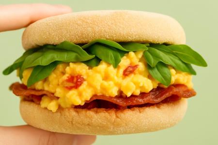 Frühstück, das den Körper vergiftet